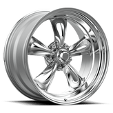 American Racing Vintage - VN515 TORQ THRUST II 1 PC - Polished - POLISHED - 17" x 9.5", 46 Offset, 5x120.65 (Bolt Pattern), 83.1mm HUB