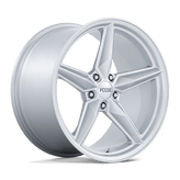 Foose - F174 CF8 - Silver - GLOSS SILVER - 20" x 11", 43 Offset, 5x120 (Bolt Pattern), 67.1mm HUB