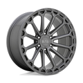 Black Rhino - KAIZEN - Gunmetal - MATTE GUNMETAL - 17" x 9.5", 18 Offset, 6x114.3 (Bolt Pattern), 76.1mm HUB