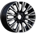 DTD - Replica - Black - Gloss Black Machined - 18" x 8", 35 Offset, 6x139.7 (Bolt Pattern), 78.1mm HUB