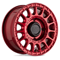 Black Rhino Powersports - SANDSTORM UTV - CANDY RED - 15" x 7", 36 Offset, 4x137 (Bolt Pattern), 106.1mm HUB