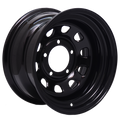 Envy Wheels - 101MB D WINDOW - Black - GLOSS BLACK - 15" x 8", -19 Offset, 5x114.3 (Bolt Pattern), 84mm HUB