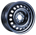 RTX Wheels - Steel Wheel - Black - Black - 17" x 7", 40 Offset, 5x114.3 (Bolt Pattern), 71.5mm HUB