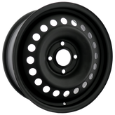 Envy Wheels - NX4 STEEL WHEEL - Black - FLAT BLACK - 16" x 6.5", 45 Offset, 4x114.3 (Bolt Pattern), 66.1mm HUB