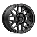 KMC Wheels - KM535 GRENADE OFF-ROAD - Black - MATTE BLACK - 17" x 9", 18 Offset, 5x127 (Bolt Pattern), 71.5mm HUB
