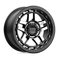 KMC Wheels - KM540 RECON - Black - SATIN BLACK MACHINED - 18" x 8.5", 18 Offset, 6x114.3 (Bolt Pattern), 66.1mm HUB