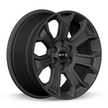 RTX Wheels - Novi - Black - Satin Black - 20" x 9", 30 Offset, 6x139.7 (Bolt Pattern), 78.1mm HUB