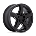 Niche - M269 TERAMO - Black - MATTE BLACK - 18" x 8", 30 Offset, 5x120 (Bolt Pattern), 72.6mm HUB