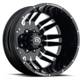 Vision Wheel HD - 401 RIVAL - Black - Gloss Black Machined Face - 20" x 8.25", _211_3 Offset, 8x170 (Bolt Pattern), 125.2mm HUB