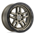 Black Rhino - BARSTOW - Bronze - Matte Bronze with Matte Black Ring - 18" x 9.5", 12 Offset, 6x139.7 (Bolt Pattern), 112.1mm HUB