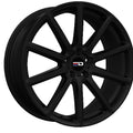 Euro Design - Legend - Black - Matte Black - 18" x 8", 35 Offset, 5x114.3 (Bolt Pattern), 64.1mm HUB