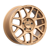 KMC Wheels - KM708 BULLY - Bronze - MATTE BRONZE - 17" x 8", 38 Offset, 5x112 (Bolt Pattern), 66.6mm HUB