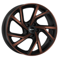 Mak Wheels - KASSEL - Bronze - BLACK & BRONZE - 18" x 7.5", 50 Offset, 5x112 (Bolt Pattern), 57.1mm HUB