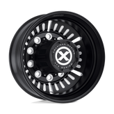 ATX - AO403 ROULETTE - Black - SATIN BLACK MILLED - 22.5" x 8.25", -168 Offset, 10x285.75 (Bolt Pattern), 220.1mm HUB