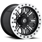 Fuel UTV - D910 HARDLINE BEADLOCK - Black - GLOSS BLACK MILLED - 15" x 7", 38 Offset, 4x137 (Bolt Pattern), 110.1mm HUB