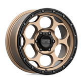 KMC Wheels - KM541 DIRTY HARRY - Bronze - MATTE BRONZE WITH BLACK LIP - 18" x 8.5", 18 Offset, 6x114.3 (Bolt Pattern), 66.1mm HUB