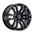 OE Creations - PR182 - Black - GLOSS BLACK - 26" x 10", 31 Offset, 6x139.7 (Bolt Pattern), 78.1mm HUB