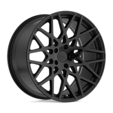 TSW Wheels - VALE - Black - Double Black - Matte Black with Gloss Black Face - 19" x 9.5", 40 Offset, 5x120 (Bolt Pattern), 76.1mm HUB