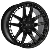 Ruffino HARD - Xtreme - Black - Satin Black - 18" x 9", 20 Offset, 5x127, 139.7 (Bolt Pattern), 77.8mm HUB