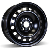 RSSW - Steel - Black - Black - 16" x 6.5", 39 Offset, 5x105 (Bolt Pattern), 56.6mm HUB