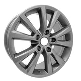 DTD - Replica - Gunmetal - Gunmetal - 18" x 8", 53 Offset, 5x130 (Bolt Pattern), 71.6mm HUB