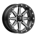MSA Offroad Wheels - M21 LOK BEADLOCK - Gunmetal - CHARCOAL TINT - 15" x 7", 0 Offset, 4x137 (Bolt Pattern), 112.1mm HUB