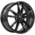 ART - Replica 75 - Black - Gloss Black - 17" x 7.5", 45 Offset, 5x112 (Bolt Pattern), 57.1mm HUB