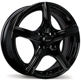 Fast Wheels - Jet - Black - Gloss Black - 14" x 5.5", 40 Offset, 4x100 (Bolt Pattern), 56.1mm HUB