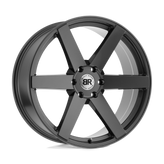 Black Rhino - KAROO - Gunmetal - Gloss Gunmetal - 24" x 10", 30 Offset, 6x135 (Bolt Pattern), 87.1mm HUB