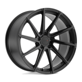 TSW Wheels - WATKINS - Black - DOUBLE BLACK - MATTE BLACK WITH GLOSS BLACK FACE - 18" x 8.5", 32 Offset, 5x112 (Bolt Pattern), 72.1mm HUB