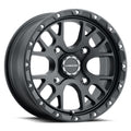 Vision Wheel ATV - 545 ROCKER - Black - Satin Black - 15" x 7", 13 Offset, 4x110 (Bolt Pattern), 86mm HUB