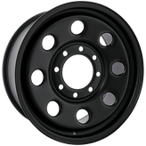 Envy Wheels - NX4 STEEL WHEEL - Black - FLAT BLACK - 17" x 7.5", 40 Offset, 8x170 (Bolt Pattern), 125mm HUB