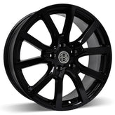 RSSW - Mayfair - Black - Gloss black - 18" x 7.5", 42 Offset, 5x114.3 (Bolt Pattern), 67.1mm HUB