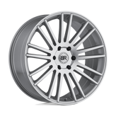 Black Rhino - KRUGER - Silver - Silver with Mirror-Cut Face - 24" x 10", 25 Offset, 6x139.7 (Bolt Pattern), 112.1mm HUB