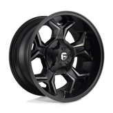 Fuel - D605 AVENGER - Black - Matte Black Double Dark Tint - 20" x 10", -18 Offset, 8x170 (Bolt Pattern), 125.1mm HUB