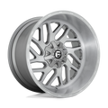 Fuel - D715 TRITON PLATINUM - Gunmetal - BRUSHED GUN METAL TINTED CLEAR - 20" x 10", -18 Offset, 5x114.3, 127 (Bolt Pattern), 78.1mm HUB