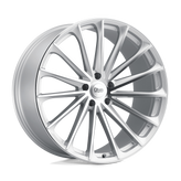 Ohm Wheels - PROTON - Silver - SILVER WITH MIRROR FACE - 22" x 11", 30 Offset, 5x120 (Bolt Pattern), 64.2mm HUB