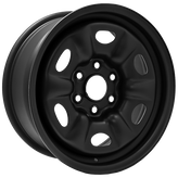 Envy Wheels - NX4 STEEL WHEEL - Black - FLAT BLACK - 16" x 7", 20 Offset, 6x120 (Bolt Pattern), 67.1mm HUB