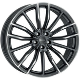 Mak Wheels - RAPP-D - Gunmetal - GUN MET-MIRROR FACE - 20" x 10.5", 40 Offset, 5x112 (Bolt Pattern), 66.6mm HUB