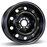 RSSW - Steel - Black - Black - 17" x 7", 21 Offset, 5x115 (Bolt Pattern), 71.5mm HUB