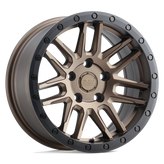 Black Rhino - ARCHES - Bronze - BRONZE WITH BLACK RING - 18" x 8", 30 Offset, 5x112 (Bolt Pattern), 66.6mm HUB