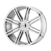 Helo - HE913 - Chrome - Chrome - 22" x 9.5", 30 Offset, 6x135, 139.7 (Bolt Pattern), 100.3mm HUB