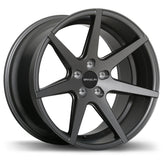 Braelin - BR07 - Gunmetal - Matte Gunmetal - 19" x 11", 30 Offset, 5x114.3 (Bolt Pattern), 66.1mm HUB