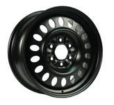 RTX Wheels - Steel Wheel - Black - Black - 17" x 7", 50 Offset, 6x127 (Bolt Pattern), 78.1mm HUB