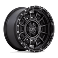 Black Rhino - LEGION - Black - MATTE BLACK GRAY TINT - 20" x 10", -18 Offset, 8x180 (Bolt Pattern), 124.2mm HUB