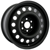 Envy Wheels - NX6 STEEL WHEEL - Black - FLAT BLACK - 17" x 7", 30 Offset, 6x120 (Bolt Pattern), 67.1mm HUB