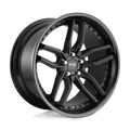 Niche - M194 METHOS - Black - Gloss Black Matte Black - 19" x 9.5", 48 Offset, 5x112 (Bolt Pattern), 66.6mm HUB