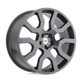 Redbourne Wheels - HERCULES - Gunmetal - Gloss Gunmetal - 20" x 9.5", 32 Offset, 5x120 (Bolt Pattern), 72.6mm HUB