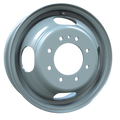 Envy Wheels - Dually Steel Wheel - Grey - GREY - 16" x 6", 136 Offset, 8x170 (Bolt Pattern), 125mm HUB