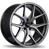 Fast Wheels - FC04 - Grey - Titanium - 20" x 9.5", 35 Offset, 5x112 (Bolt Pattern), 72.6mm HUB